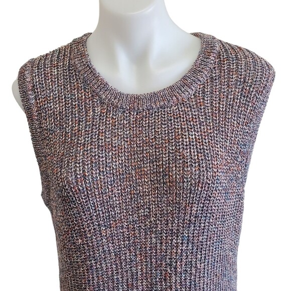 Ella Moss Rainbow Sleeveless Sweater Tunic Vest/Tank XL Juniors NWNT - Picture 2 of 11